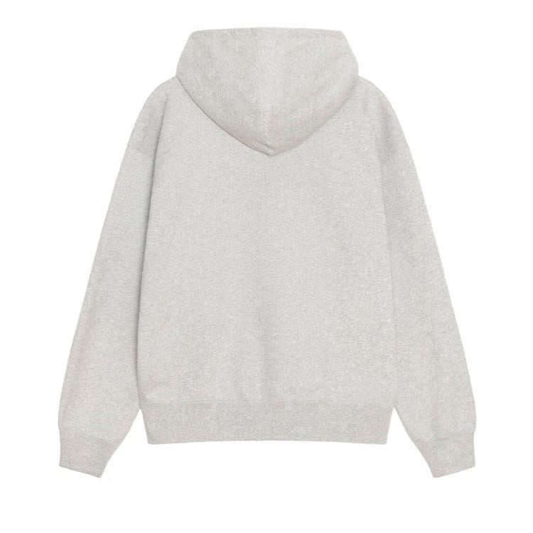 Stussy x Nike Fleece Zip Hoodie Grey Heather