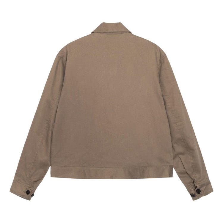 Stussy x Our Legacy Work Shop Blouson Twill Jacket Olive Cavalry Twill
