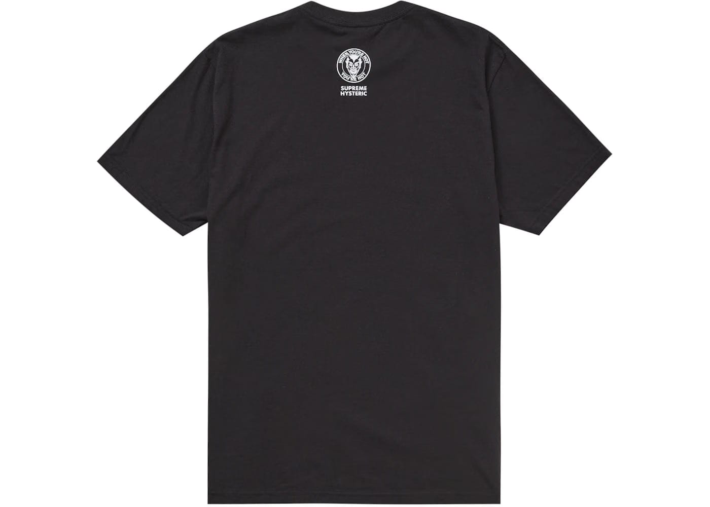 Supreme Hysteric Glamour Fuck T-Shirt Black