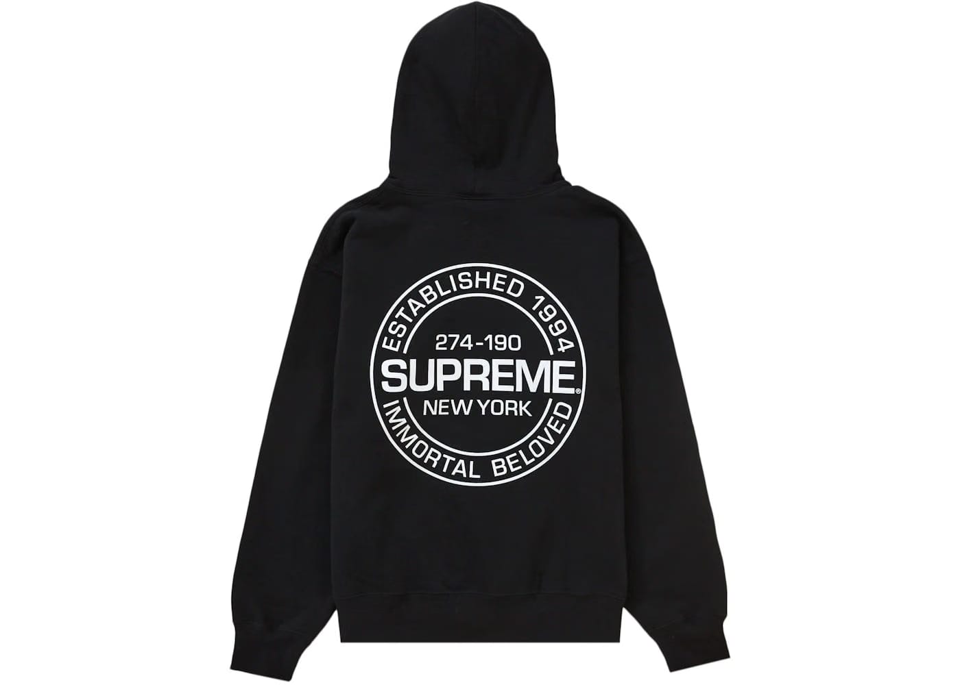 Supreme Immortal Hoodie Black