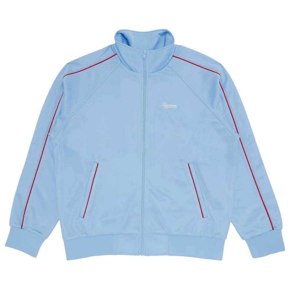 Supreme Jordan Tricot Track Jacket Light Blue