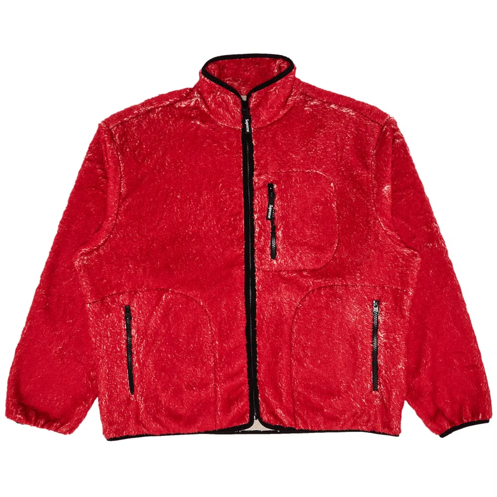 Supreme Kate Moss Fleece Jacket Red