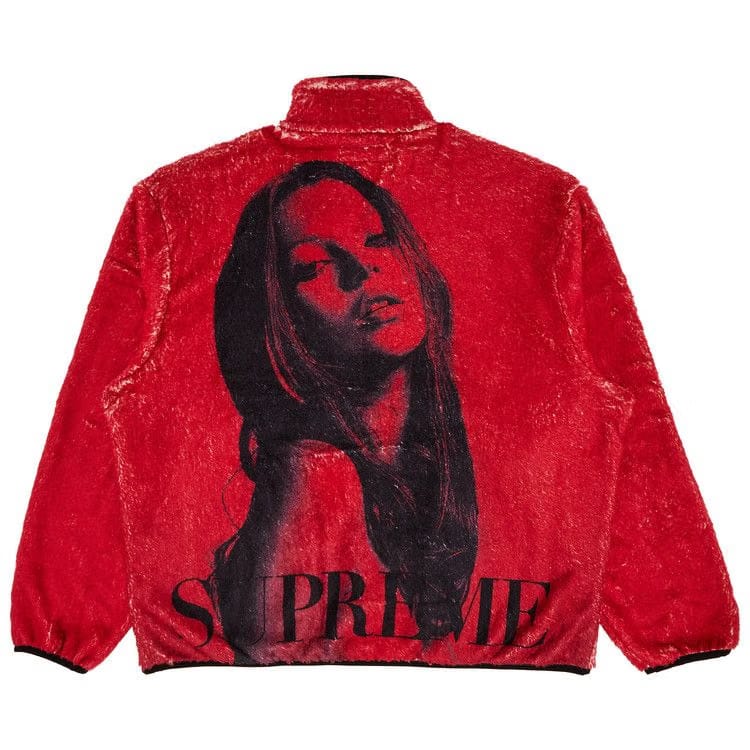 Supreme Kate Moss Fleece Jacket Red