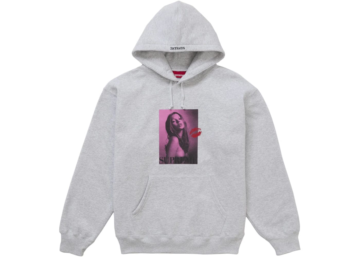 Supreme Kate Moss Hoodie Ash Grey