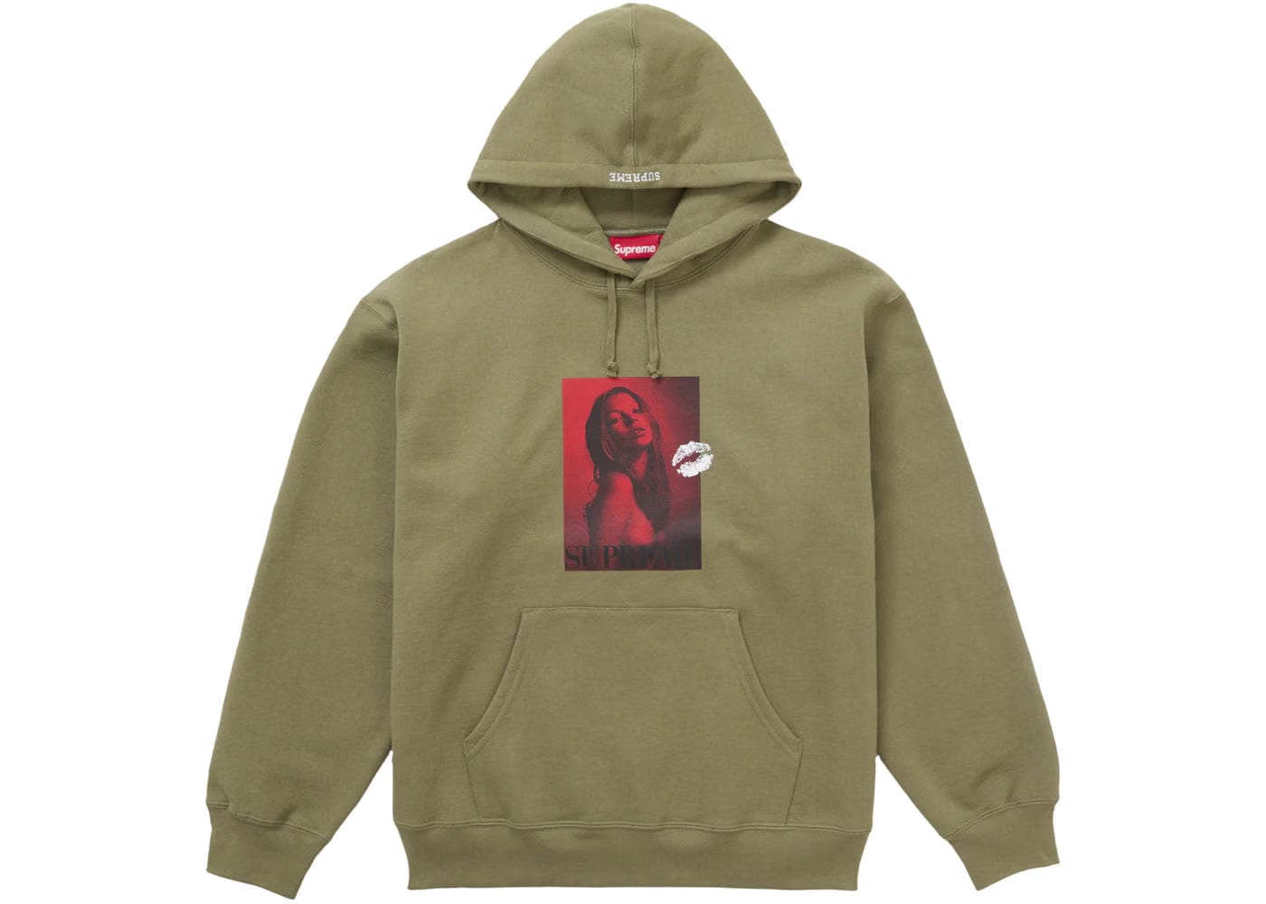 Supreme Kate Moss Hoodie Light Olive