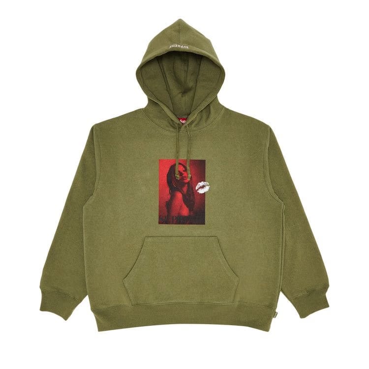 Supreme Kate Moss Hoodie Light Olive