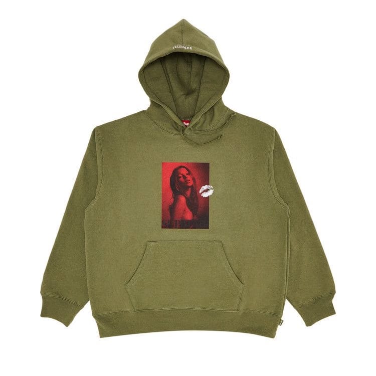 Supreme Kate Moss Hoodie Light Olive