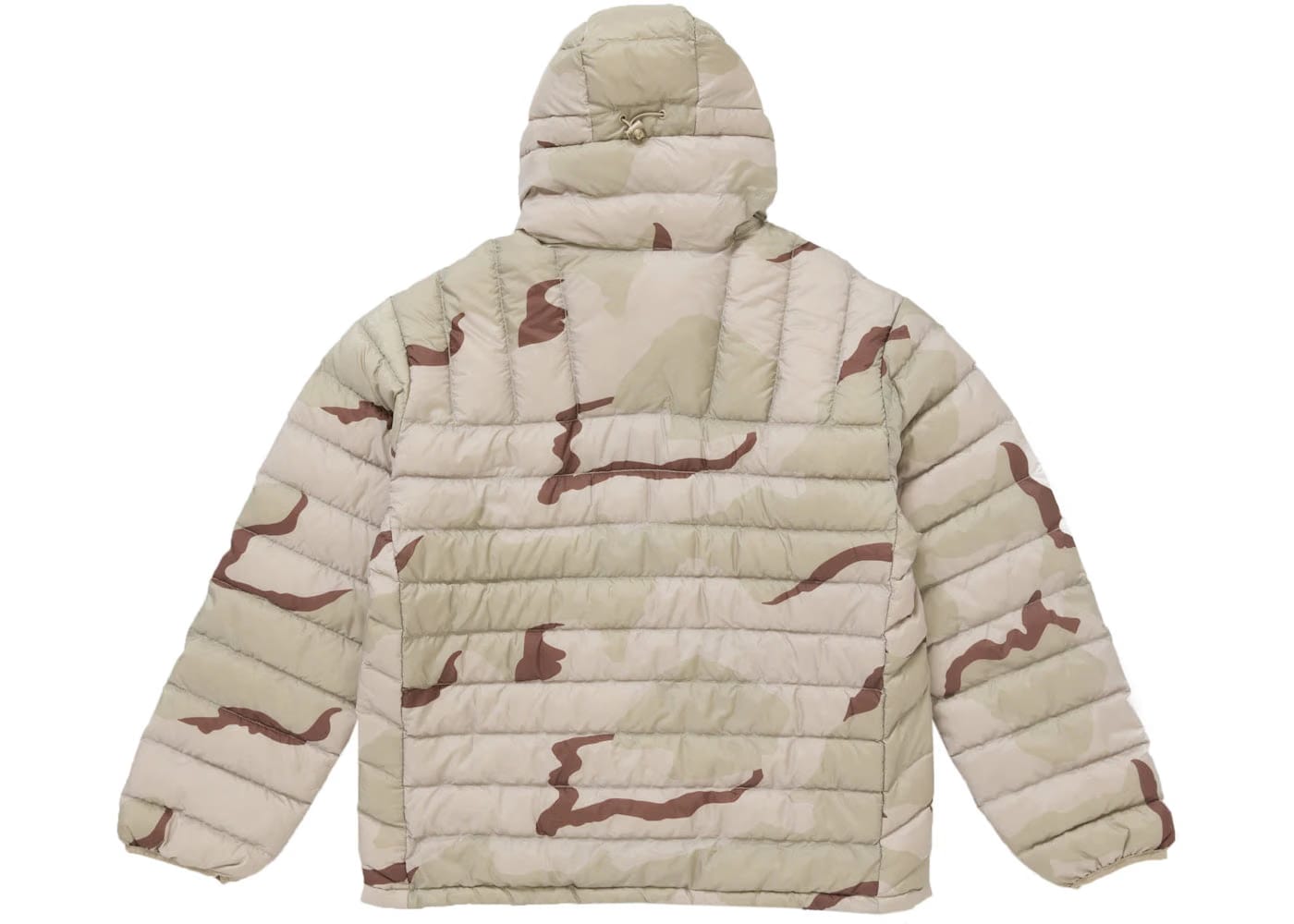Supreme Micro Down Half Zip Hooded Pullover (Fw24) Desert Camo
