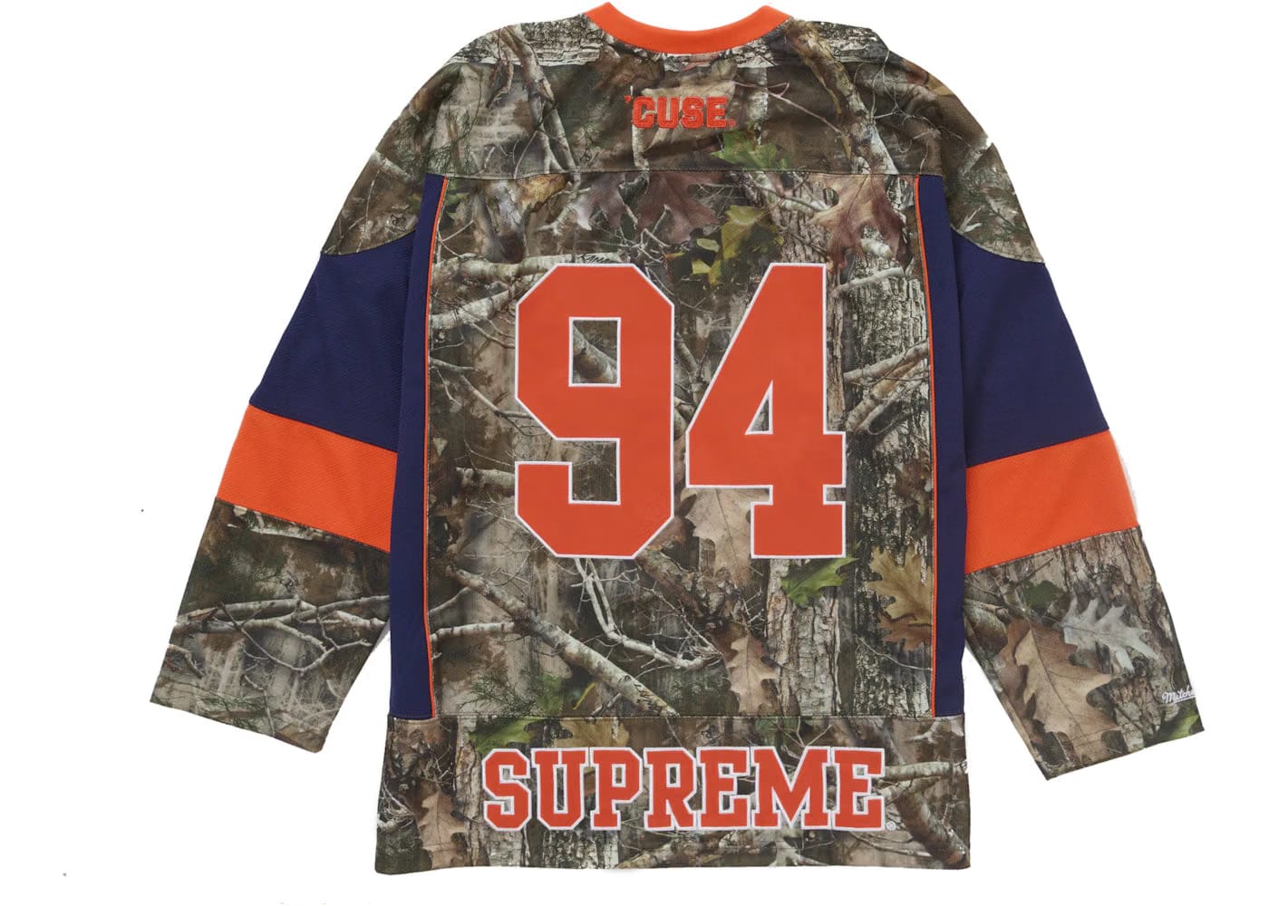Supreme Mitchell & Ness Ncaa Hockey Jersey Woodland Camo