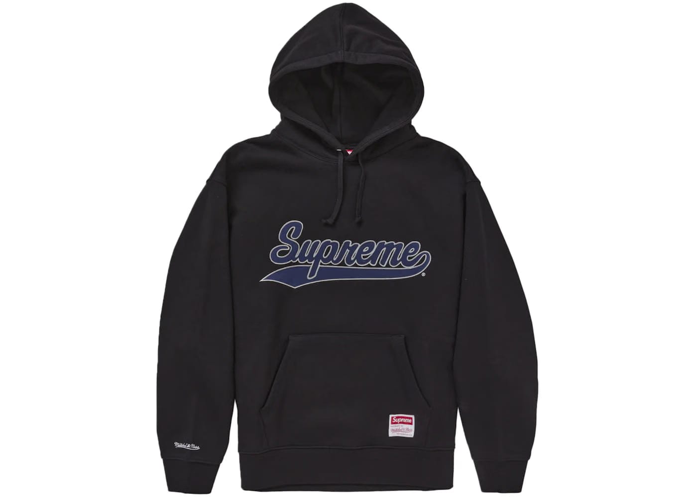 Supreme Mitchell & Ness Ncaa Hoodie Black