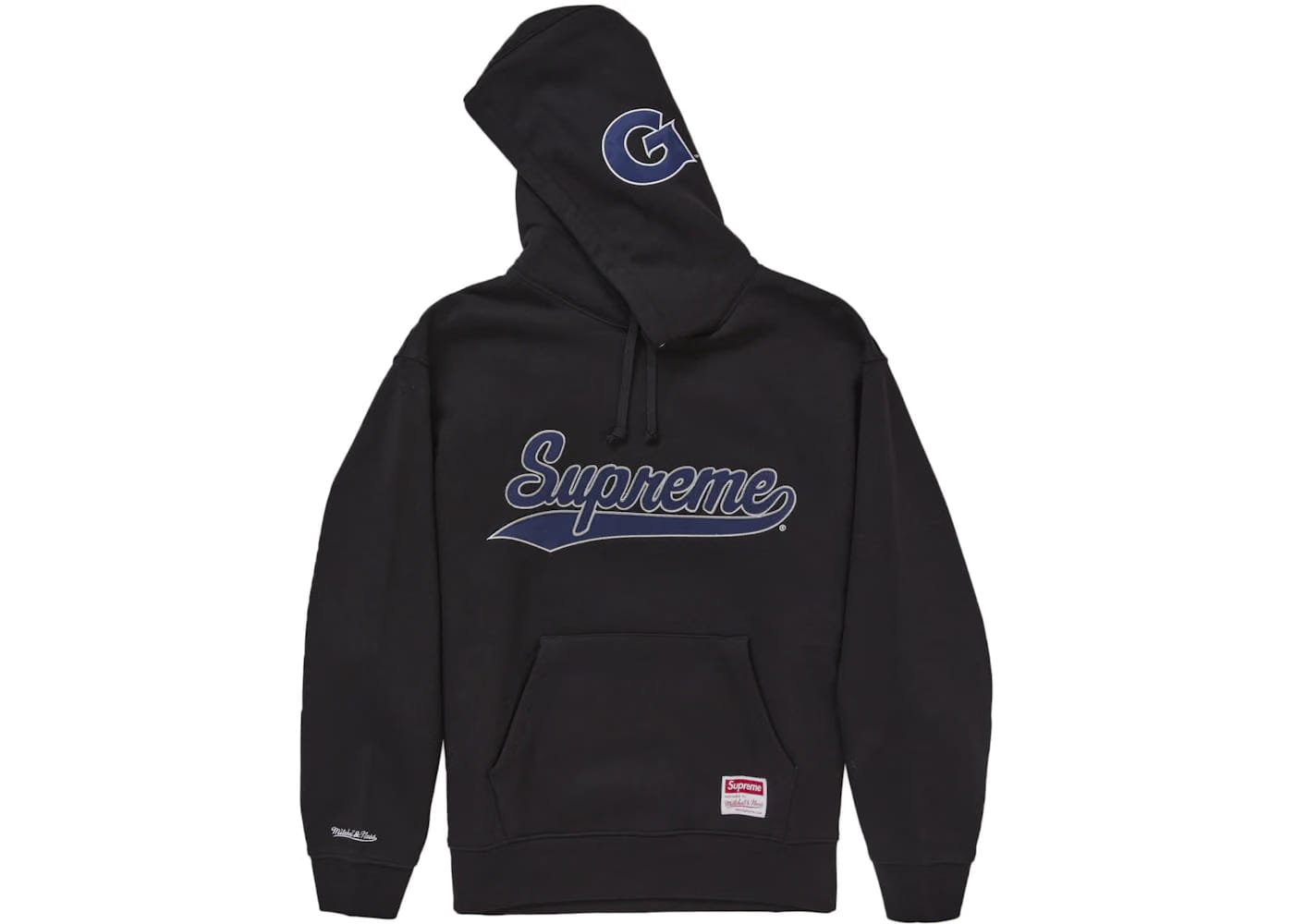 Supreme Mitchell & Ness Ncaa Hoodie Black