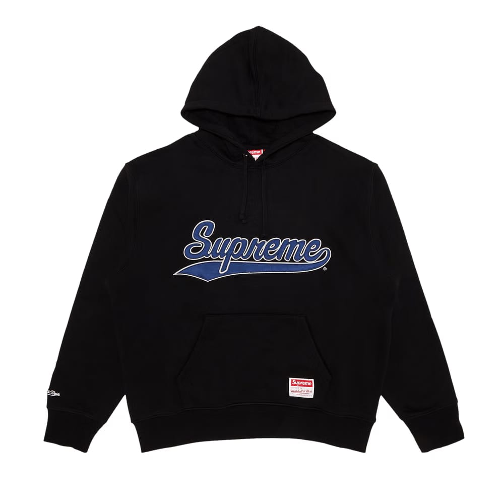 Supreme Mitchell & Ness Ncaa Hoodie Black