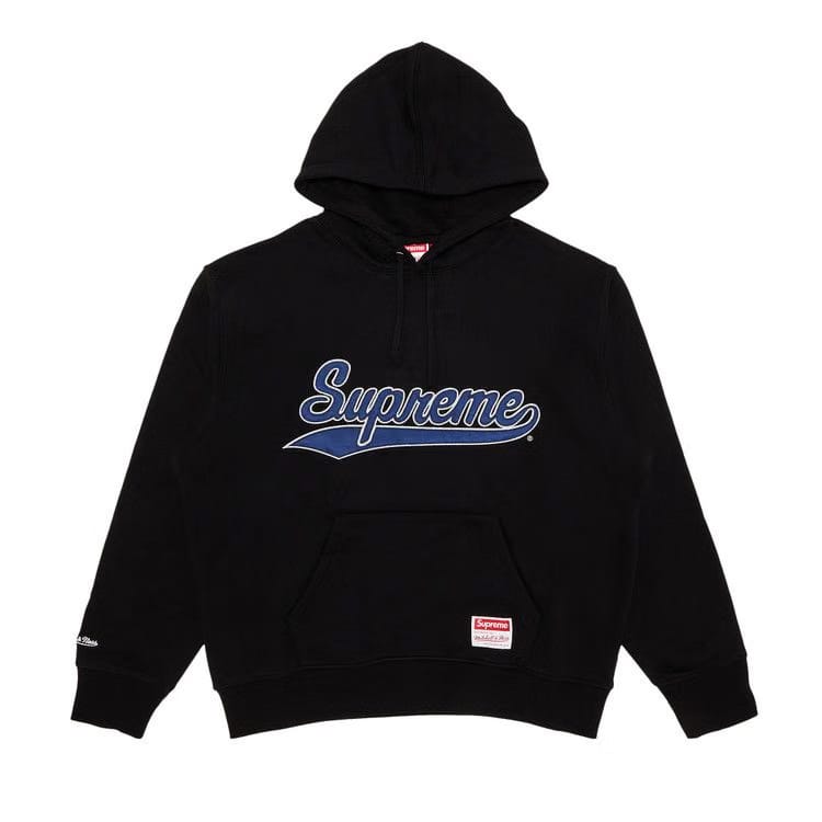 Supreme Mitchell & Ness Ncaa Hoodie Black