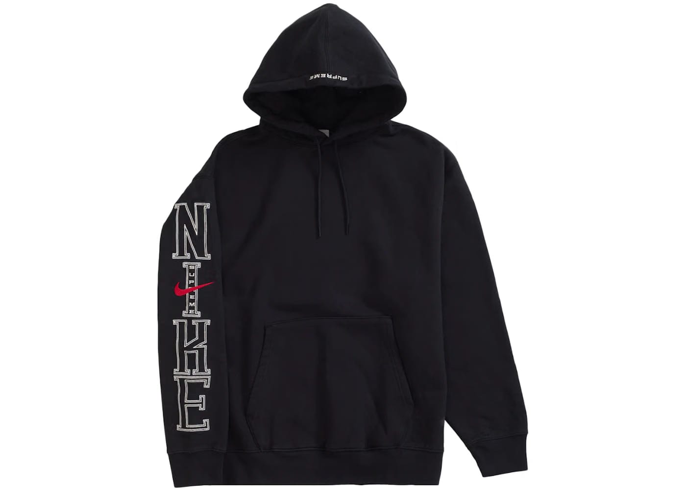Supreme Nike Hoodie Black