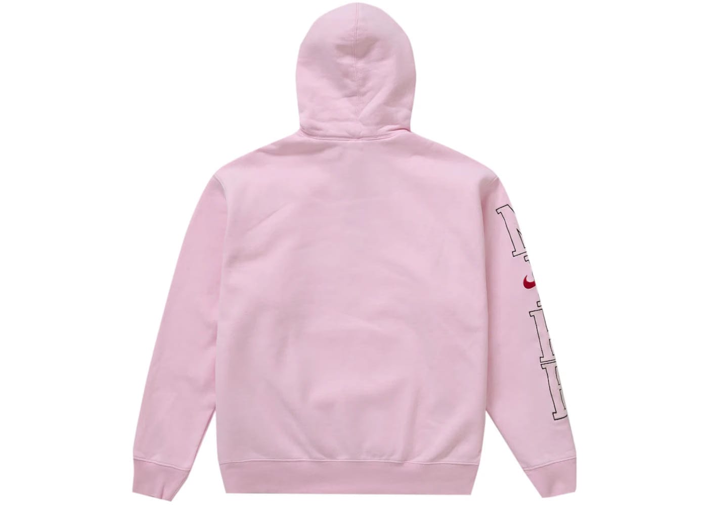 Supreme Nike Hoodie Light Pink