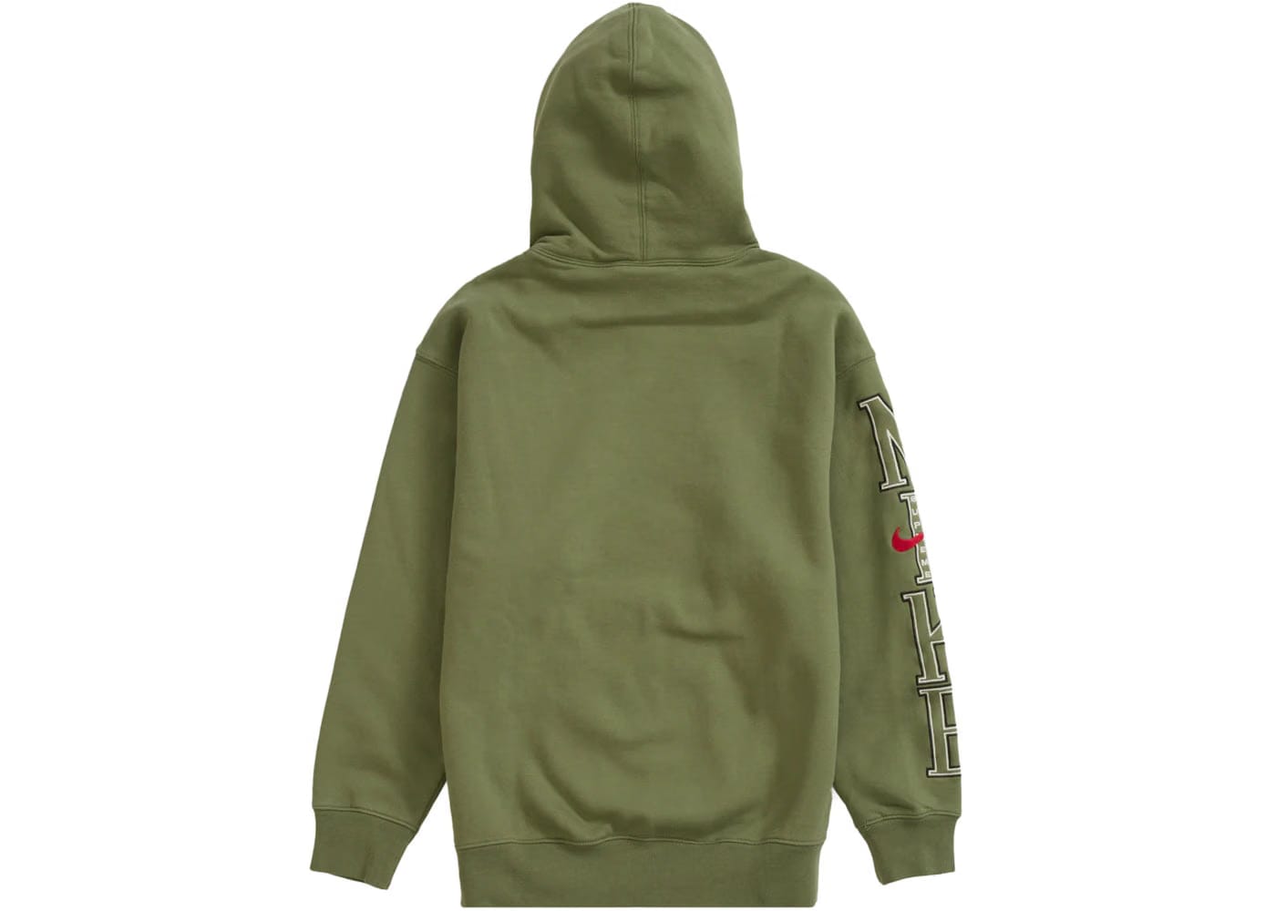 Supreme Nike Hoodie Olive