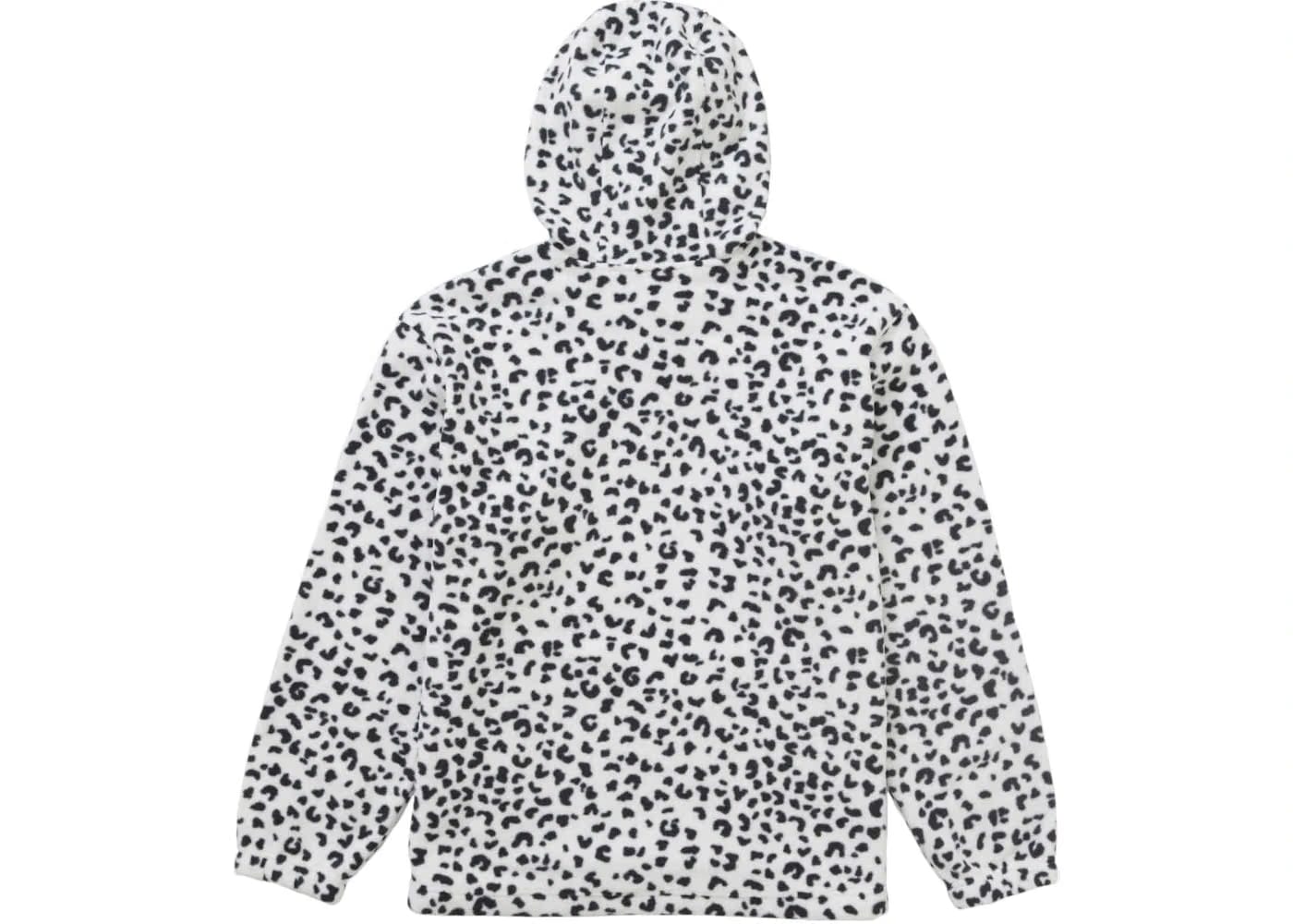 Supreme Polartec Facemask Half Zip Hoodie (Fw24) Leopard
