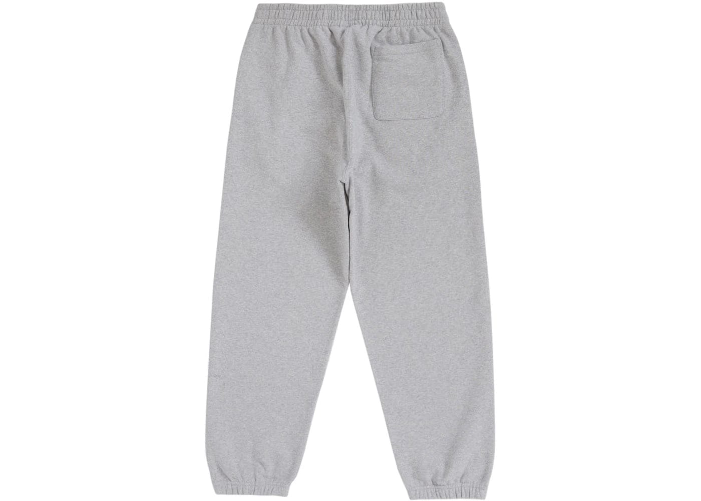 Supreme Satin Applique Sweatpant Fw24 Heather Grey