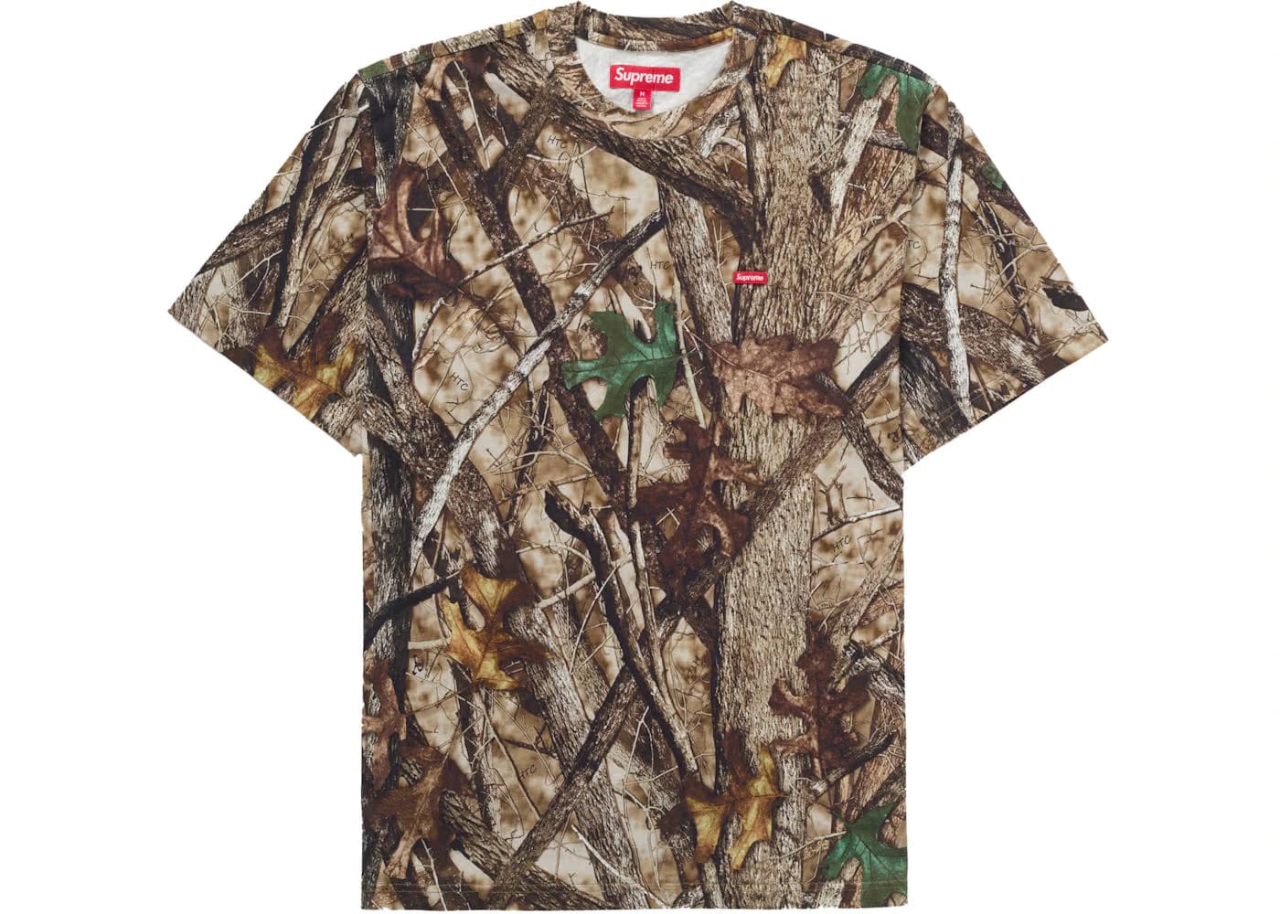 Supreme Small Box T-Shirt (Fw24) Truetimber Htc Fall Camo