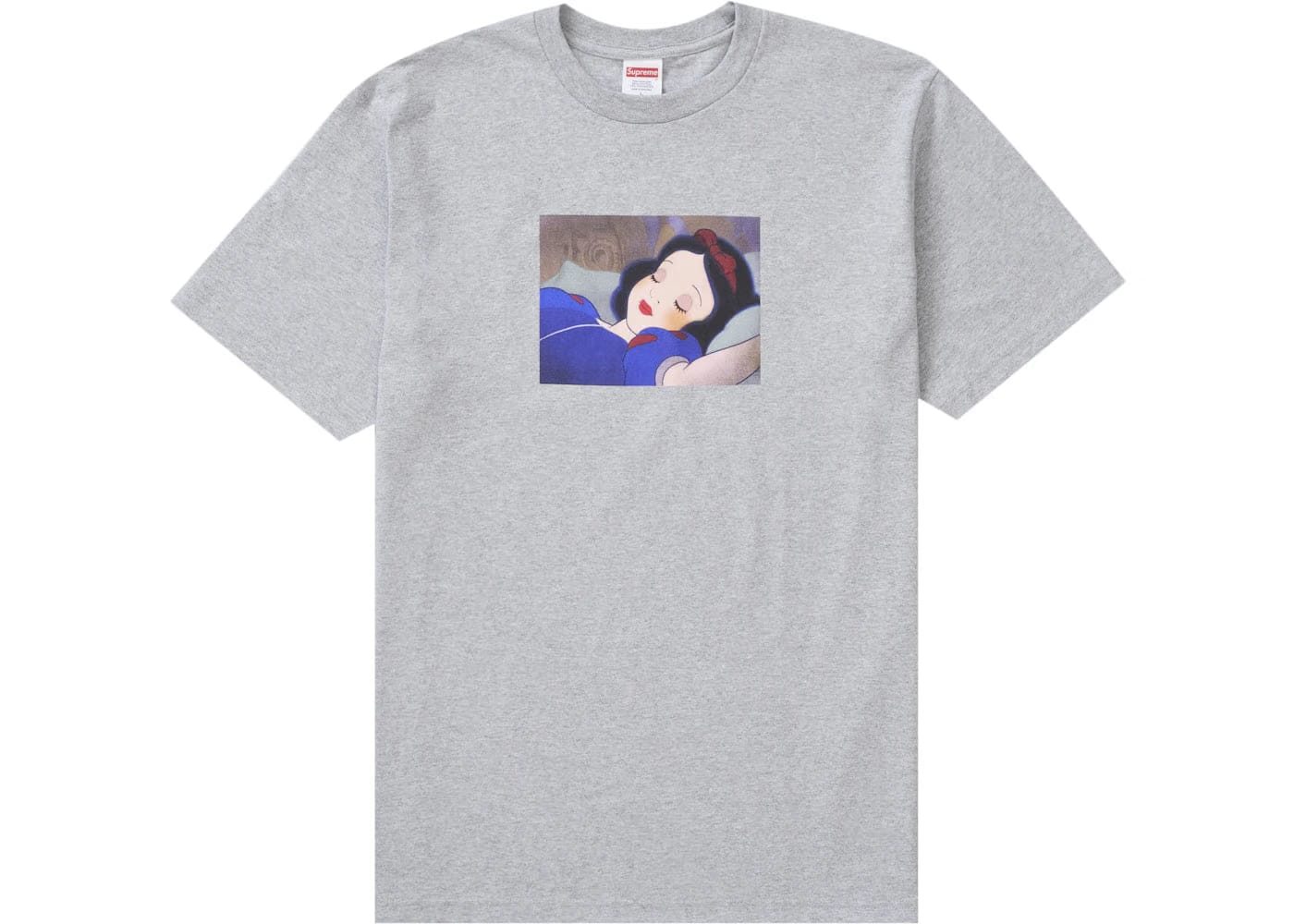 Supreme Snow White T-Shirt Heather Grey