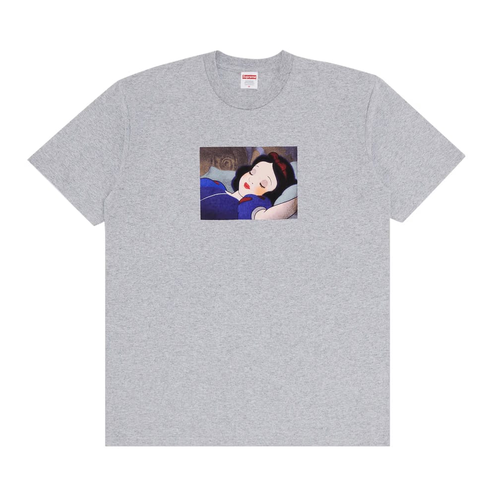 Supreme Snow White T-Shirt Heather Grey