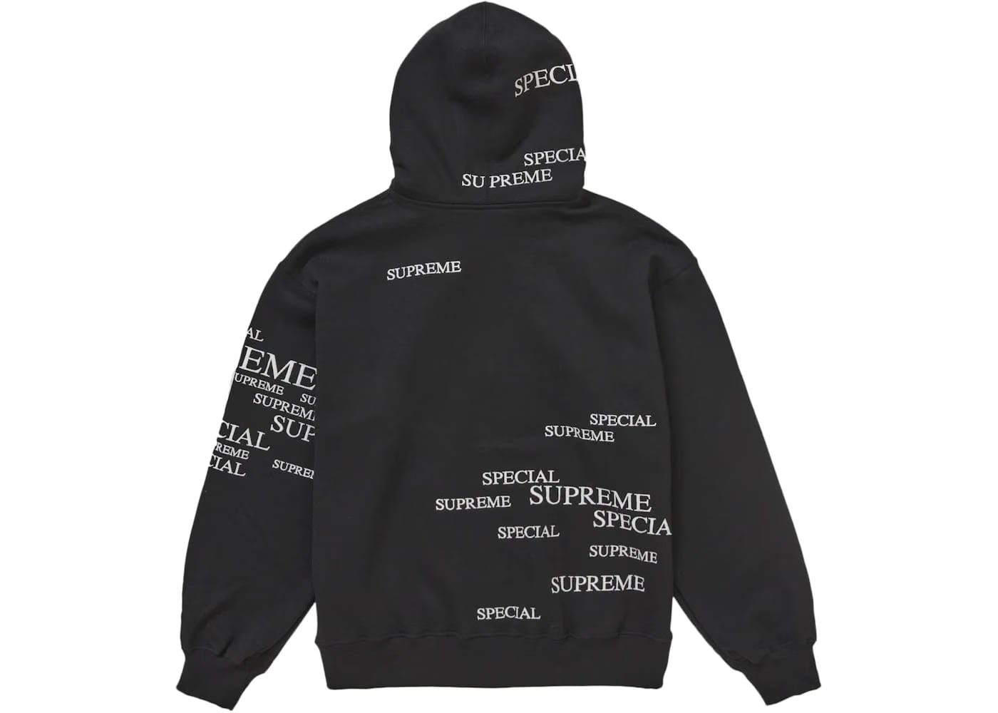 Supreme Special Zip Up Hoodie Black