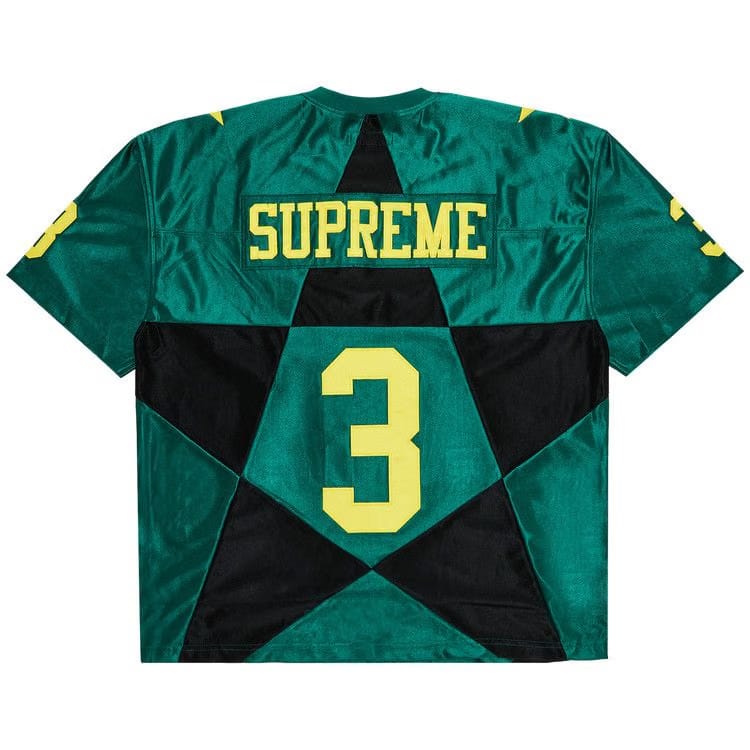 Supreme Star Football Jersey Dark Green