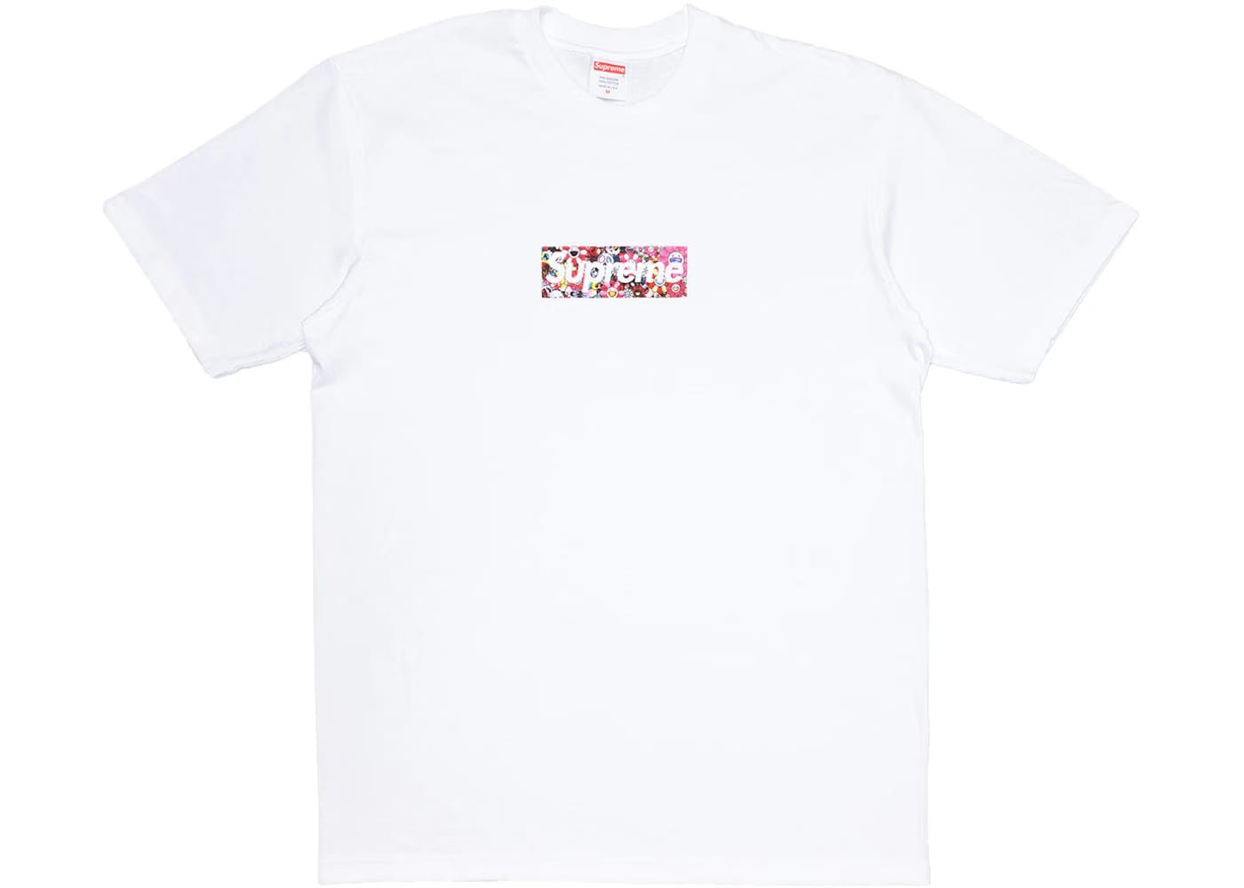 Supreme Takashi Murakami Covid-19 Relief Box Logo T-Shirt White