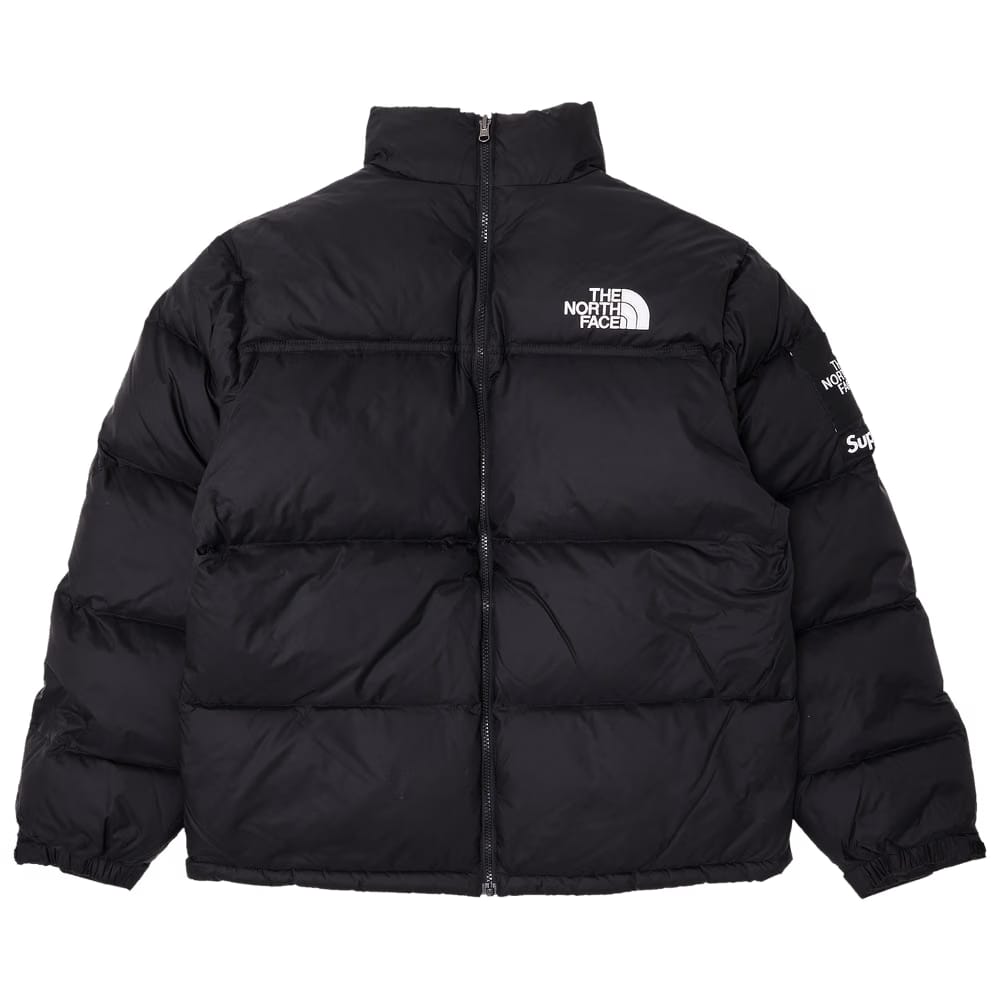 Supreme The North Face Split Nuptse Jacket Black