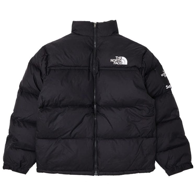 Supreme The North Face Split Nuptse Jacket Black