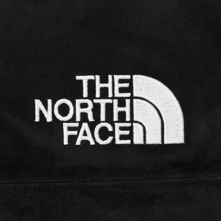 Supreme The North Face Suede Nuptse Jacket Black