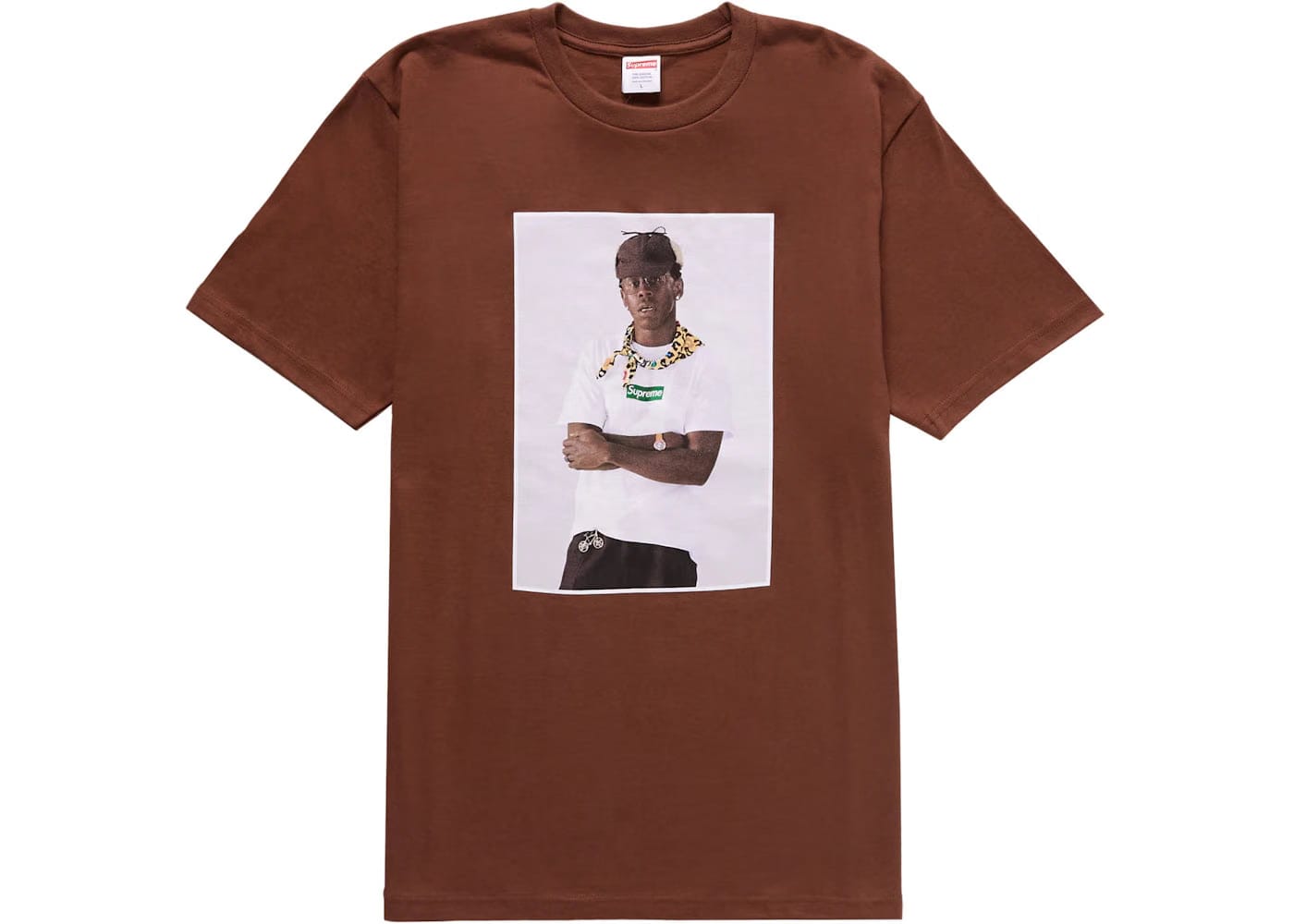 Supreme Tyler The Creator T-Shirt Brown