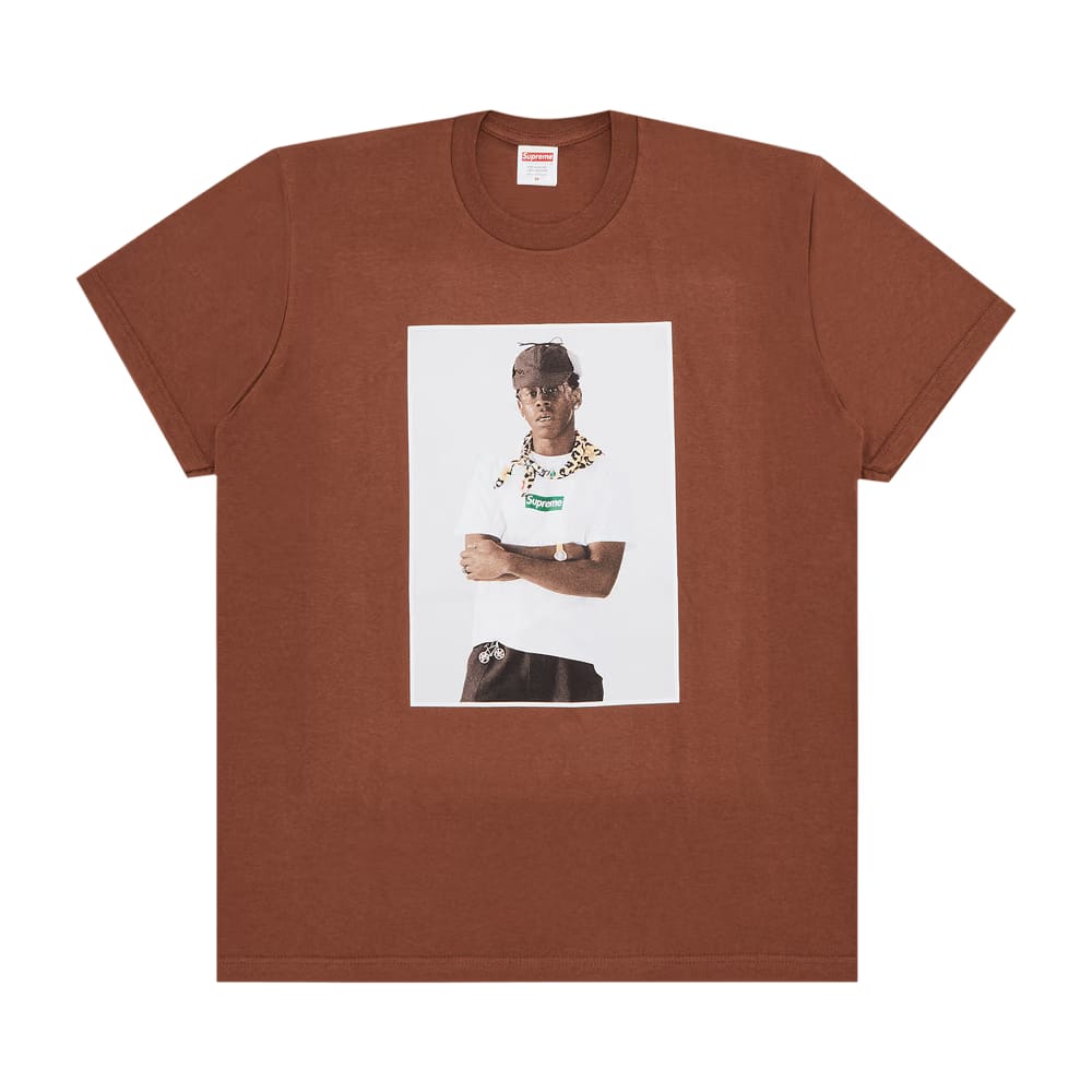 Supreme Tyler The Creator T-Shirt Brown