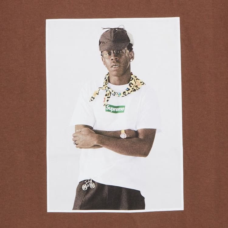 Supreme Tyler The Creator T-Shirt Brown