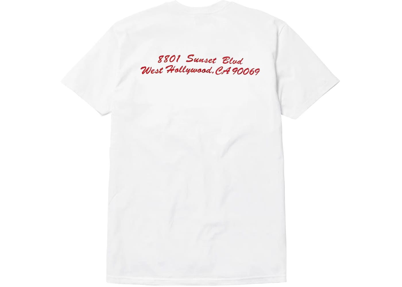 Supreme West Hollywood Box Logo T-Shirt White