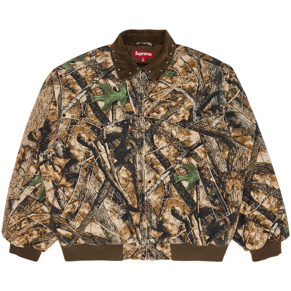 Supreme B.B. Simon Studded Work Jacket Truetimber Htc Fall Camo