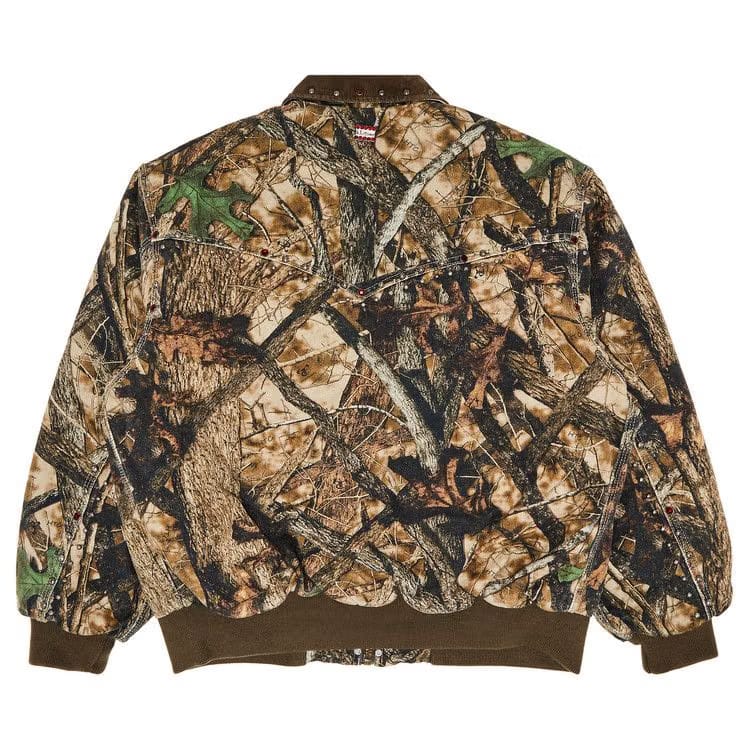Supreme B.B. Simon Studded Work Jacket Truetimber Htc Fall Camo
