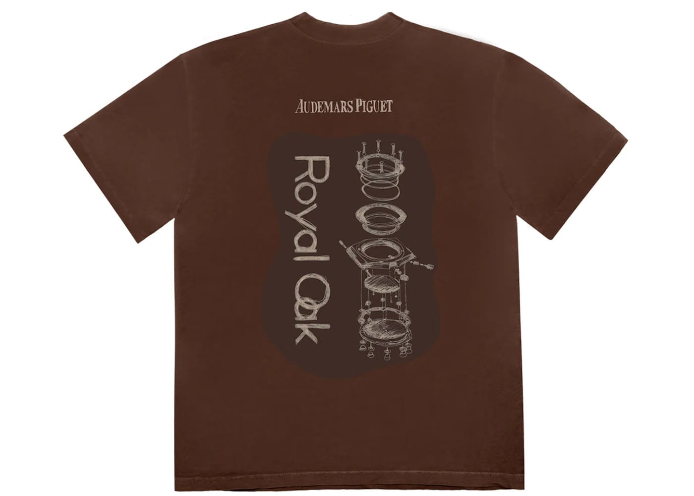 Travis Scott Cj x Audemars Piguet Classic T-Shirt Red