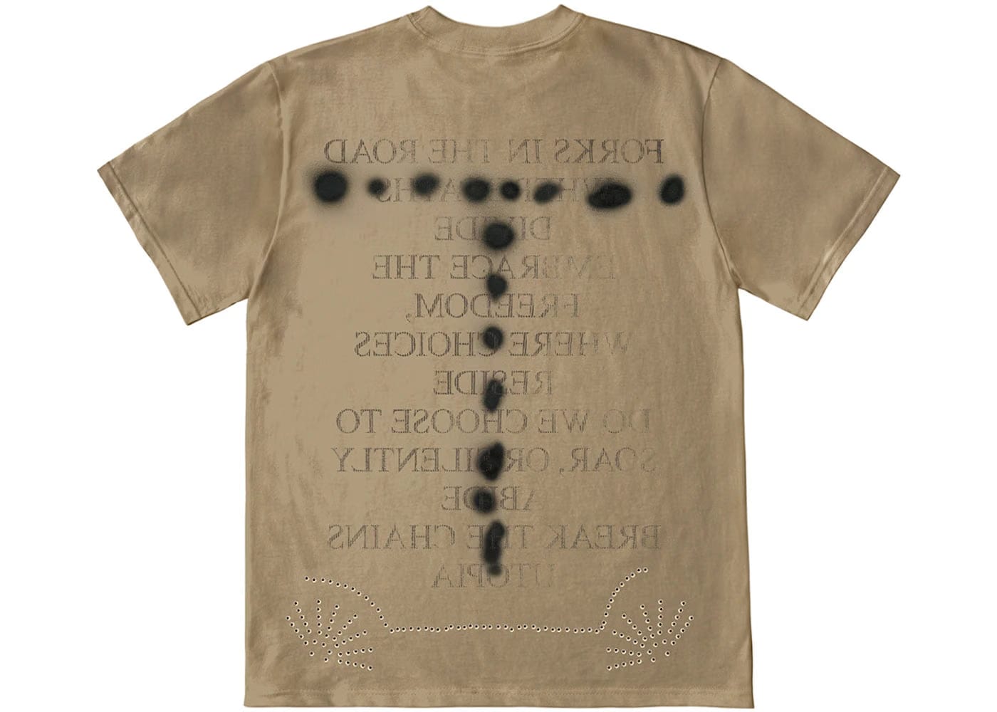 Travis Scott Cactus Jack Sprayed Shirt Multicolor
