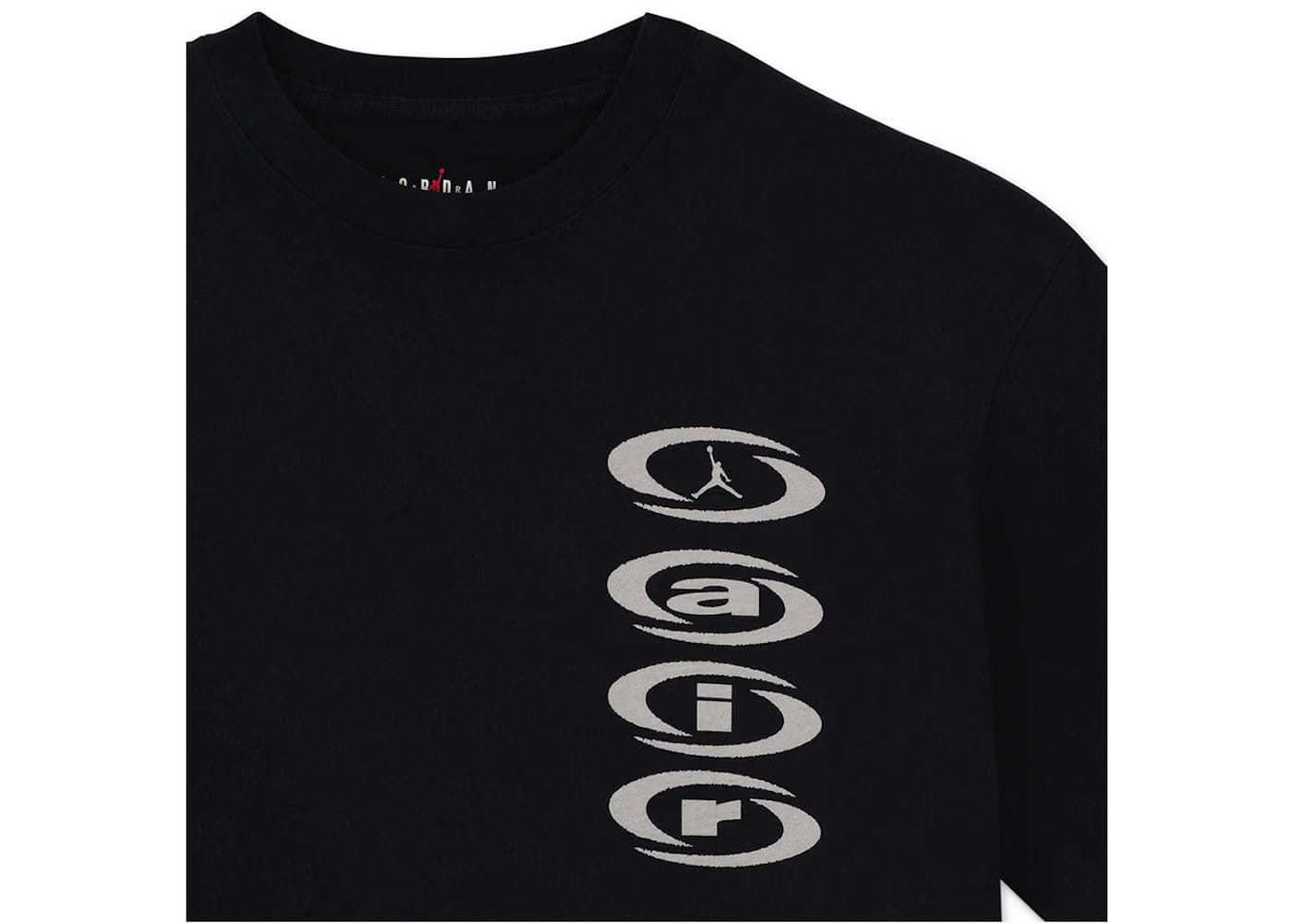 Travis Scott Cactus Jack x Jordan Mj Ts Air T-Shirt Black/Sail