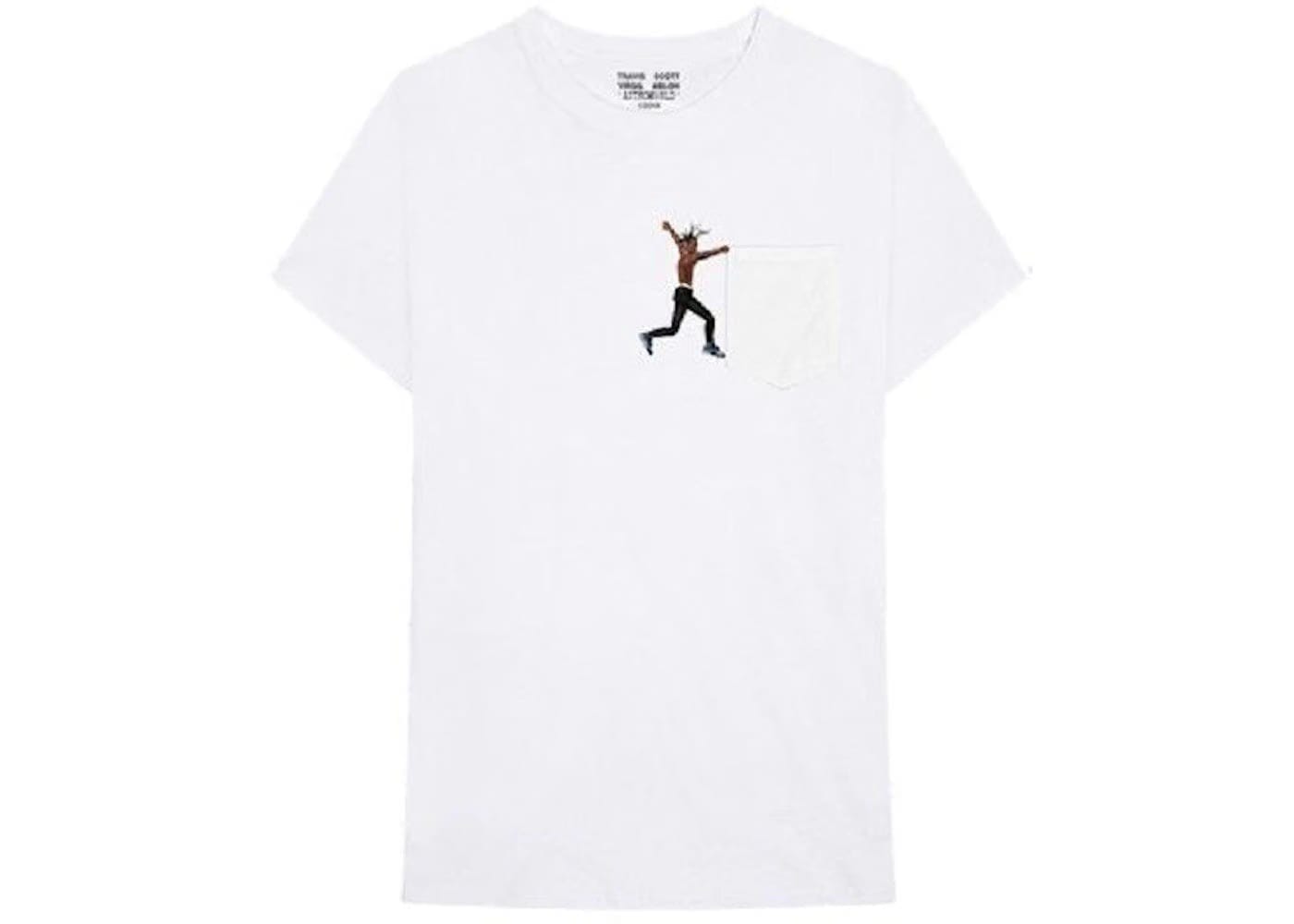 Travis Scott x Virgil Abloh By A Thread T-Shirt (Cactus Jack Version) White