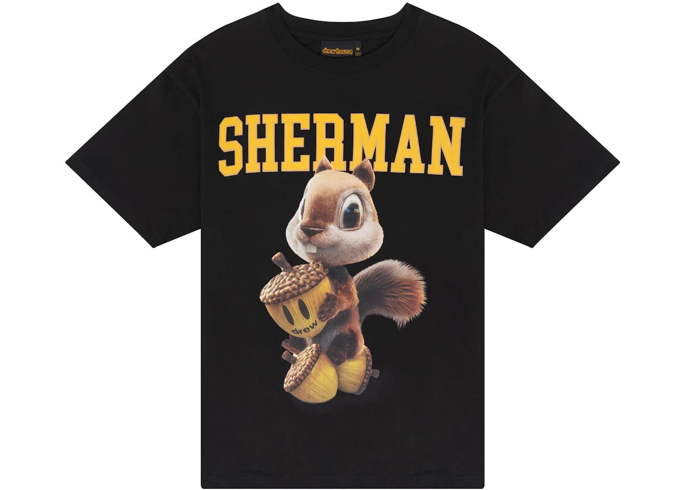 Drew House 3D Sherman Ss T-Shirt Black