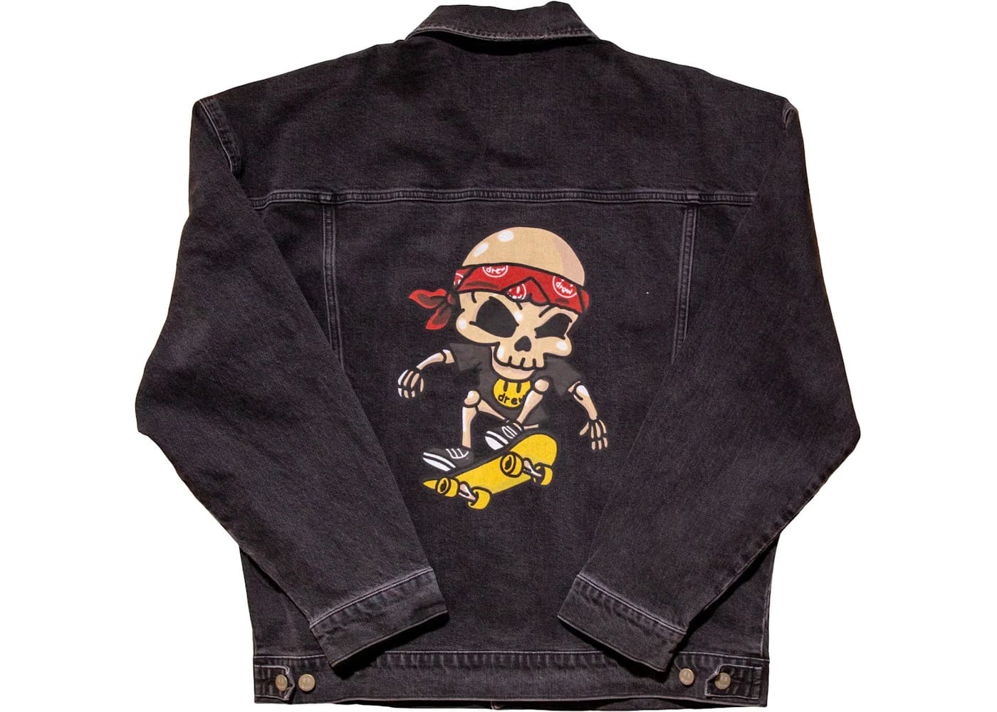 Drew House Hearty Trucker Jacket Medium Black Wash