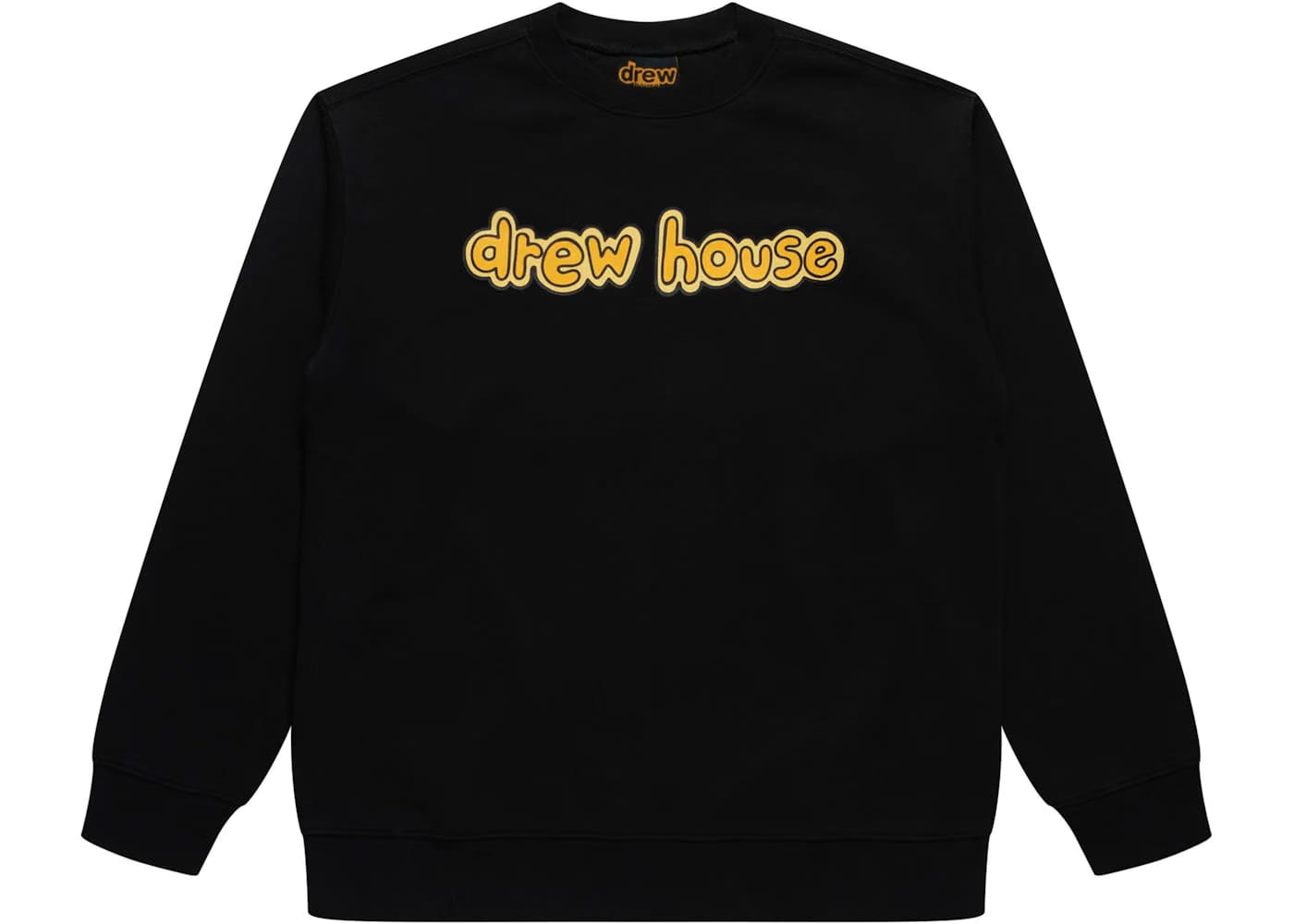 Drew House Logo Crewneck Sweatshirt Black