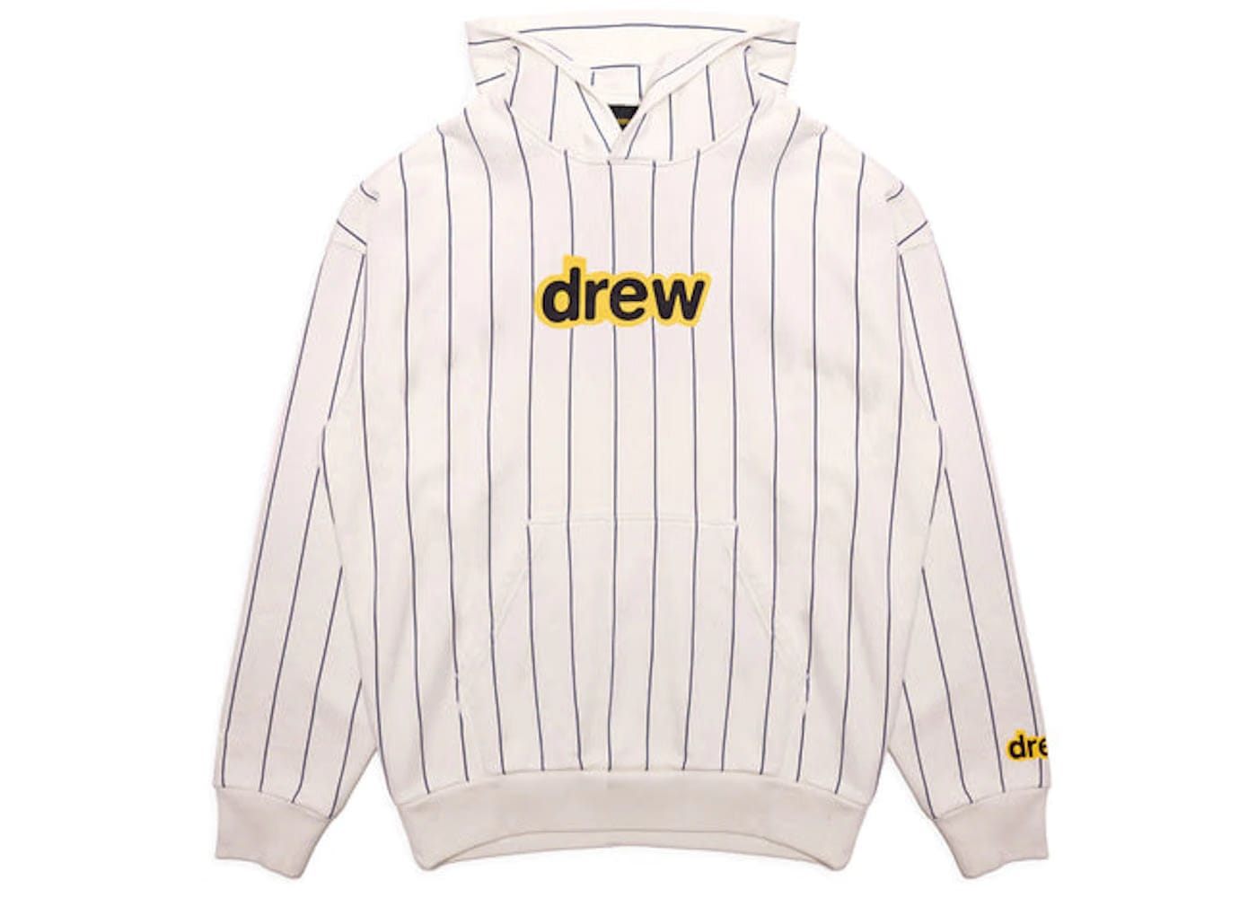 Drew House Secret Hoodie Navy Pinstripe