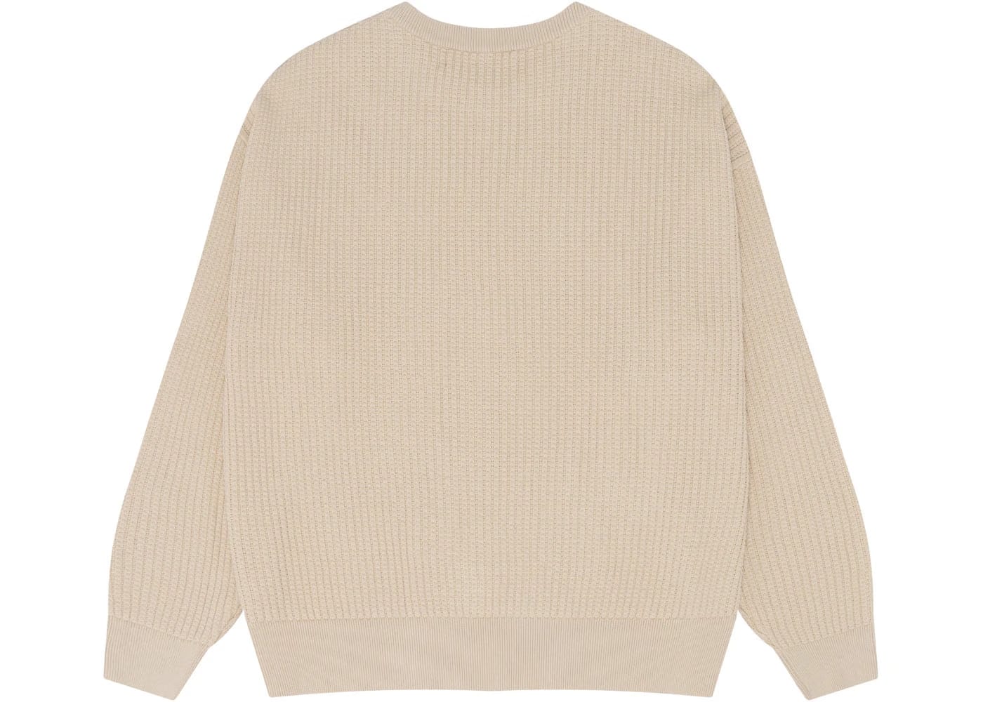 Drew House Sketch Mascot Waffle Sweater Cream