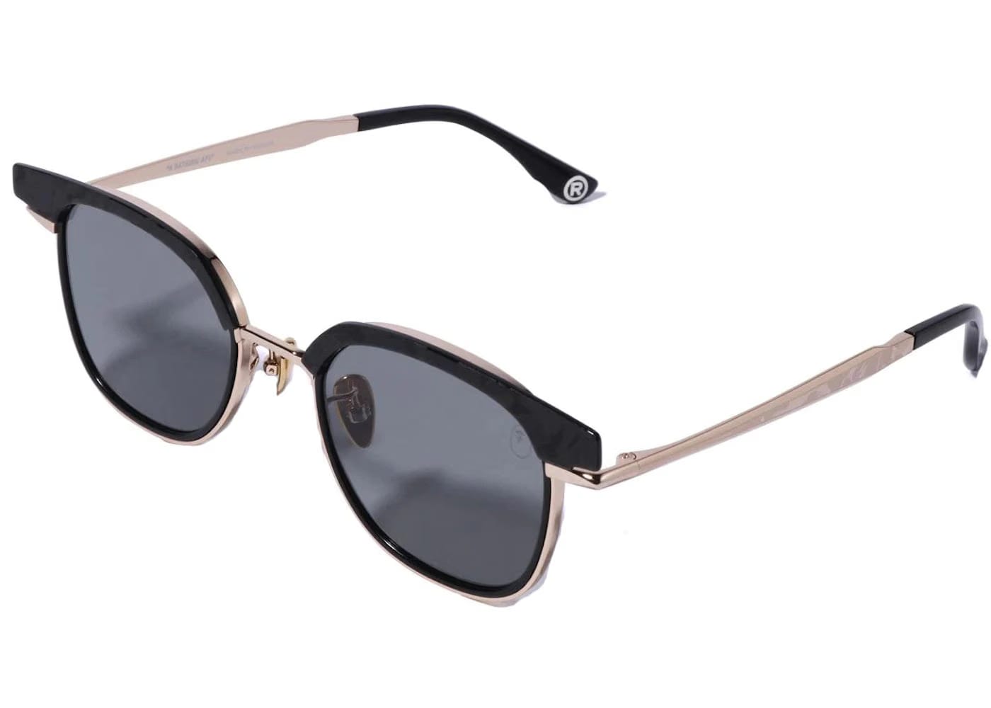 Bape #2 Sunglasses Gold