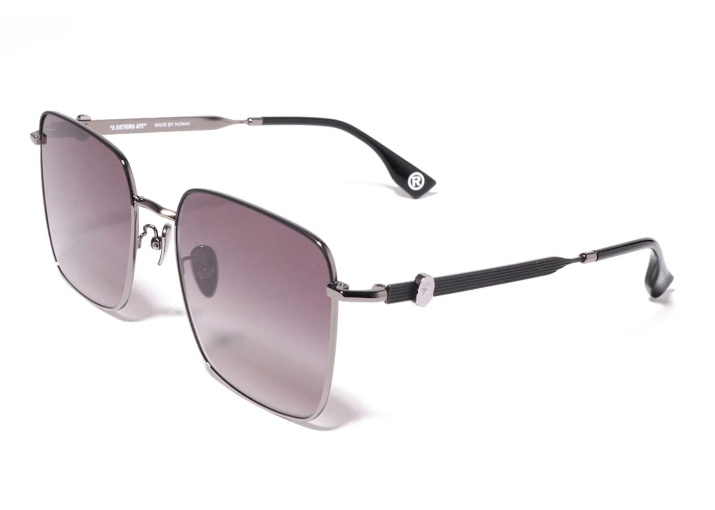 Bape 2 Sunglasses Fw22 Black
