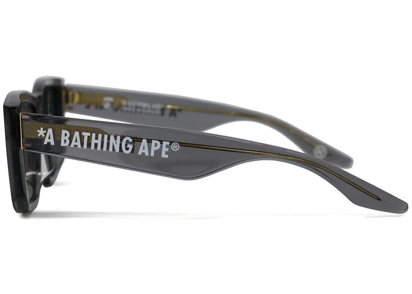 Bape Acetate 6 Sunglasses Fw21 Black