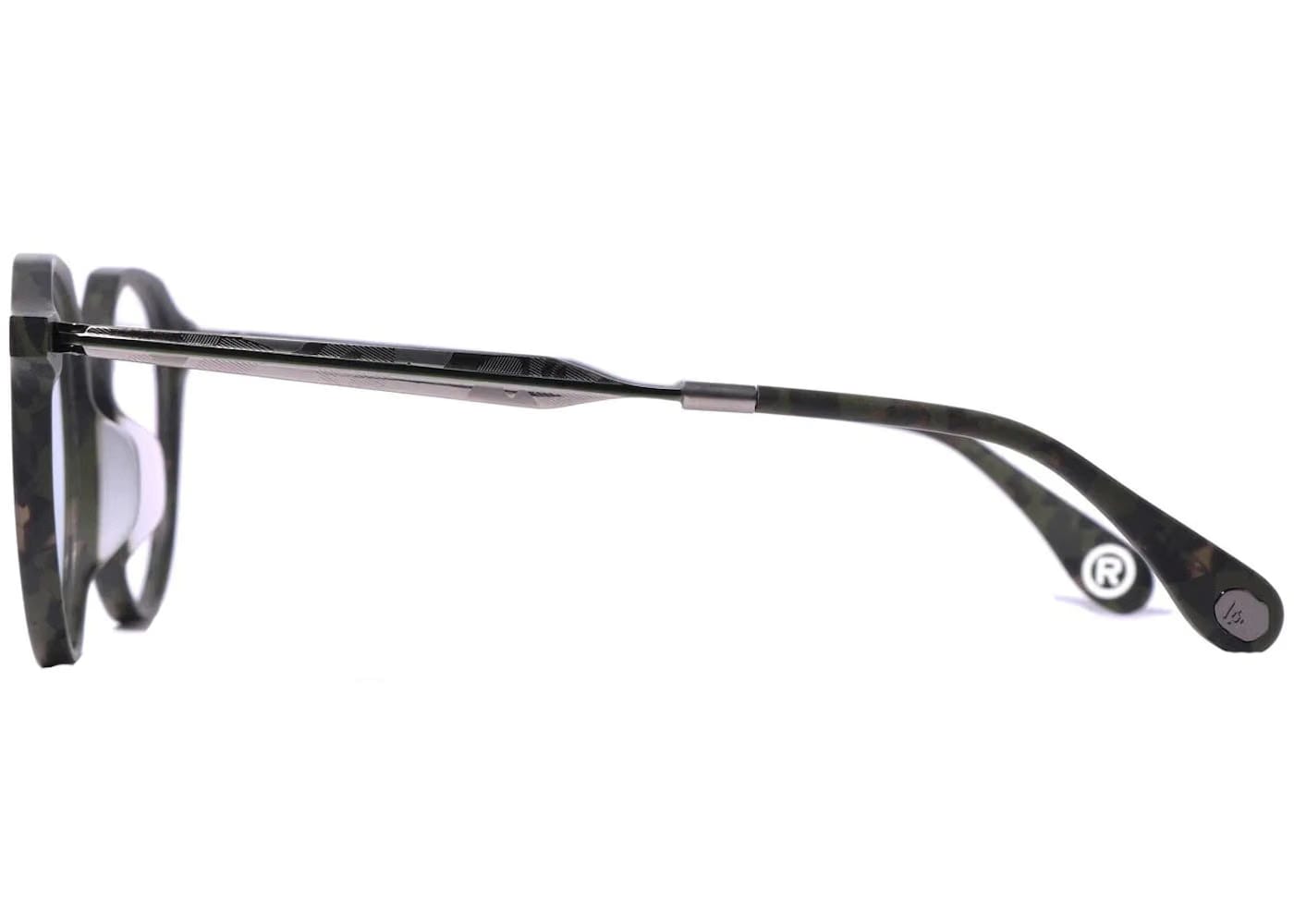 Bape Optical 1 Flame Sunglasses Green